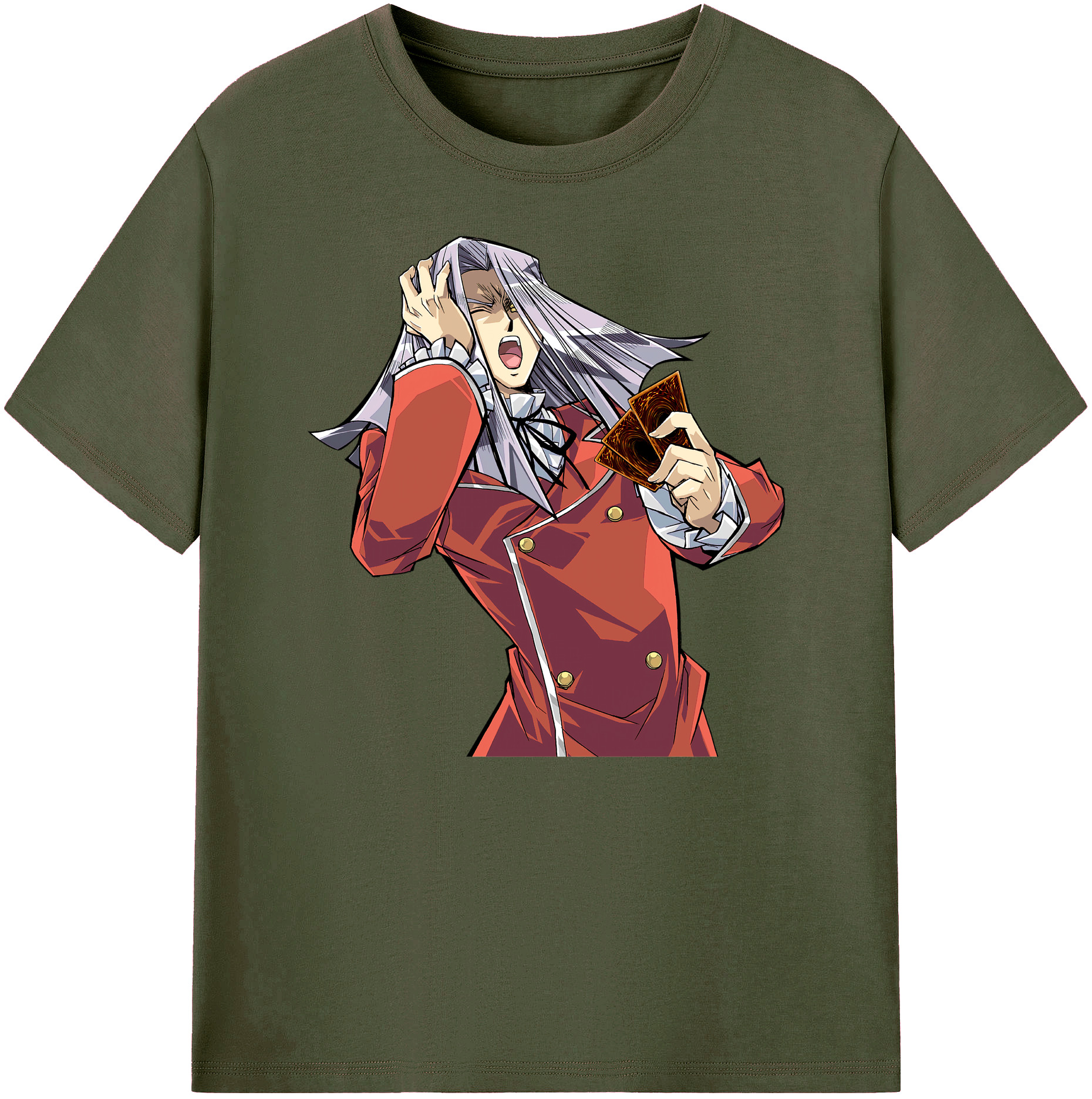 （画像用） 遊☆戯☆王 Yu-Gi-Oh! 綿100％ メンズ半袖Tシャツ｜肌触りやわらか＆通気性